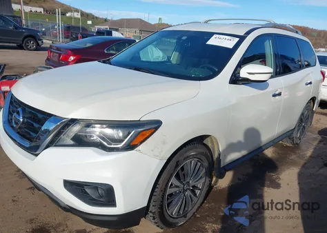 2017 Nissan Pathfinder Sv z USA, uszkodzony, nr VIN 5N1DR2MN2HC693250